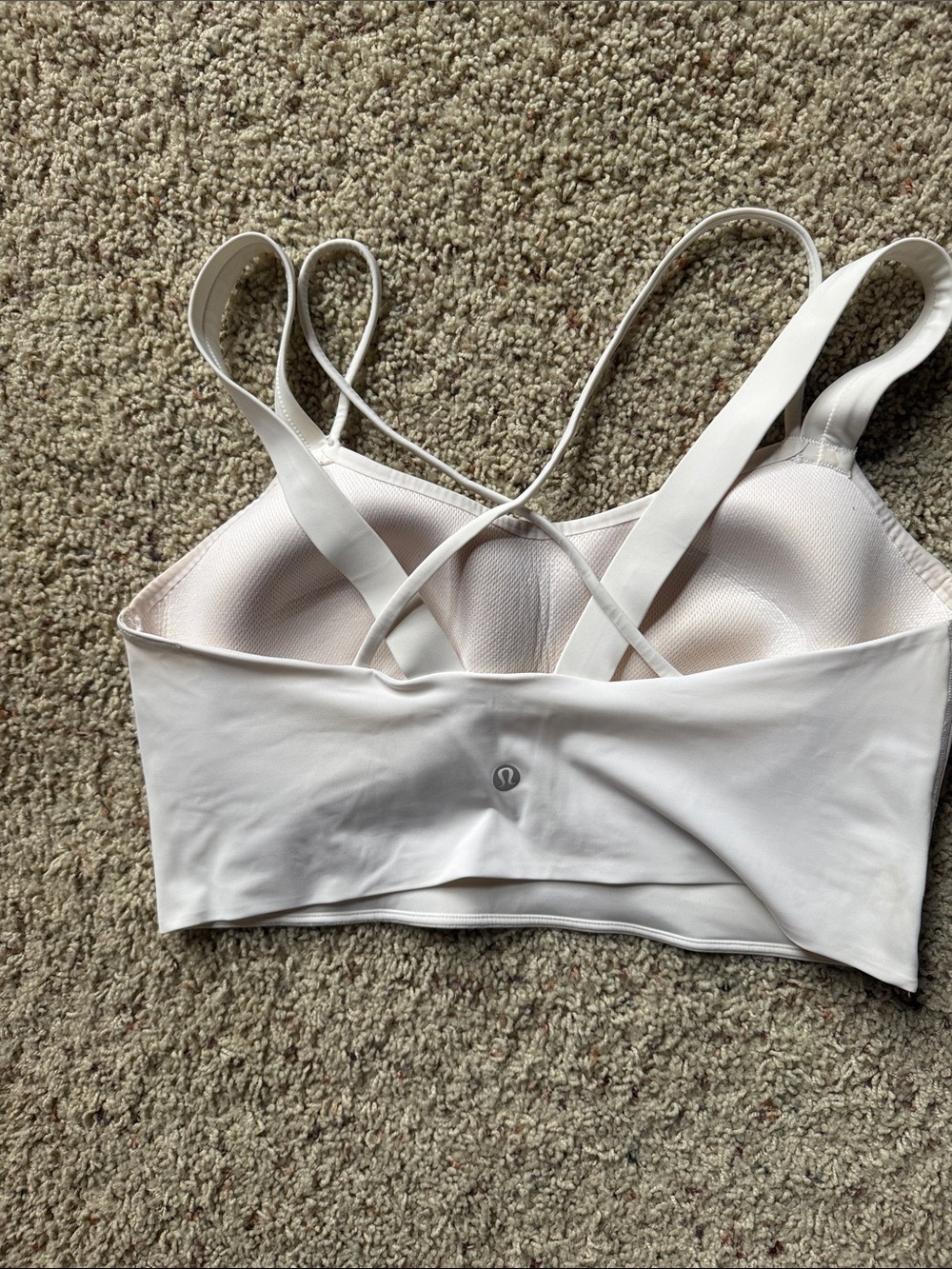 lululemon athletica White Strappy Seamless Sports - Picture 2 of 3